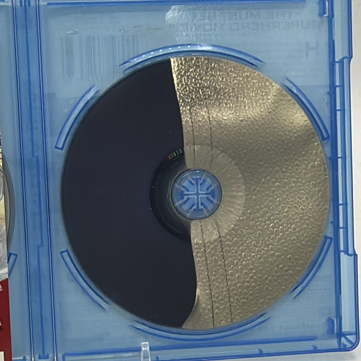 Reflective read side of an included The Wolverine disc