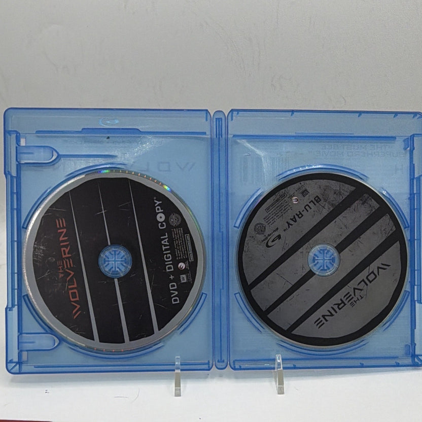 Open The Wolverine case showing both included physical discs