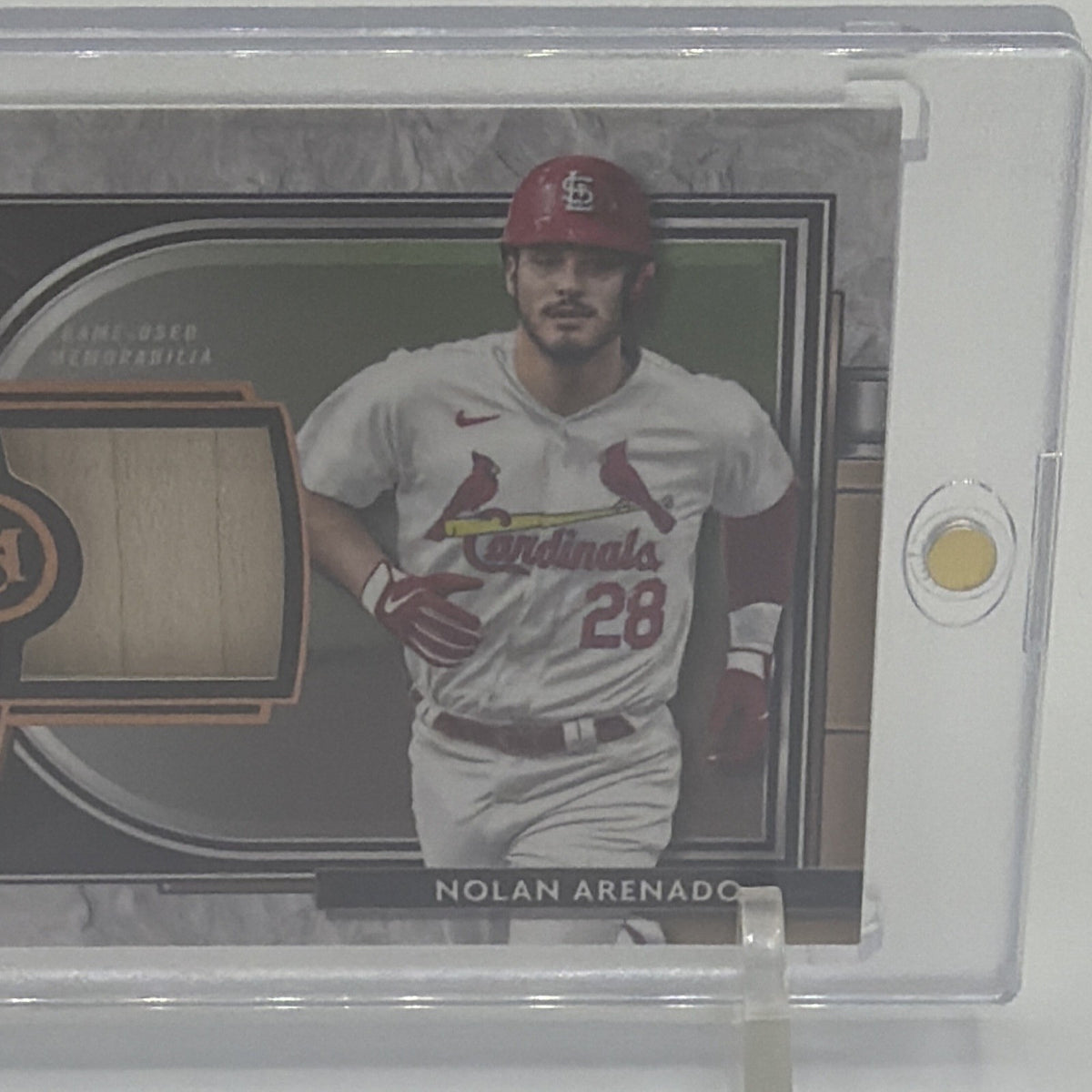 Nolan Arenado St. Louis Cardinals Museum Collection quad memorabilia relic card