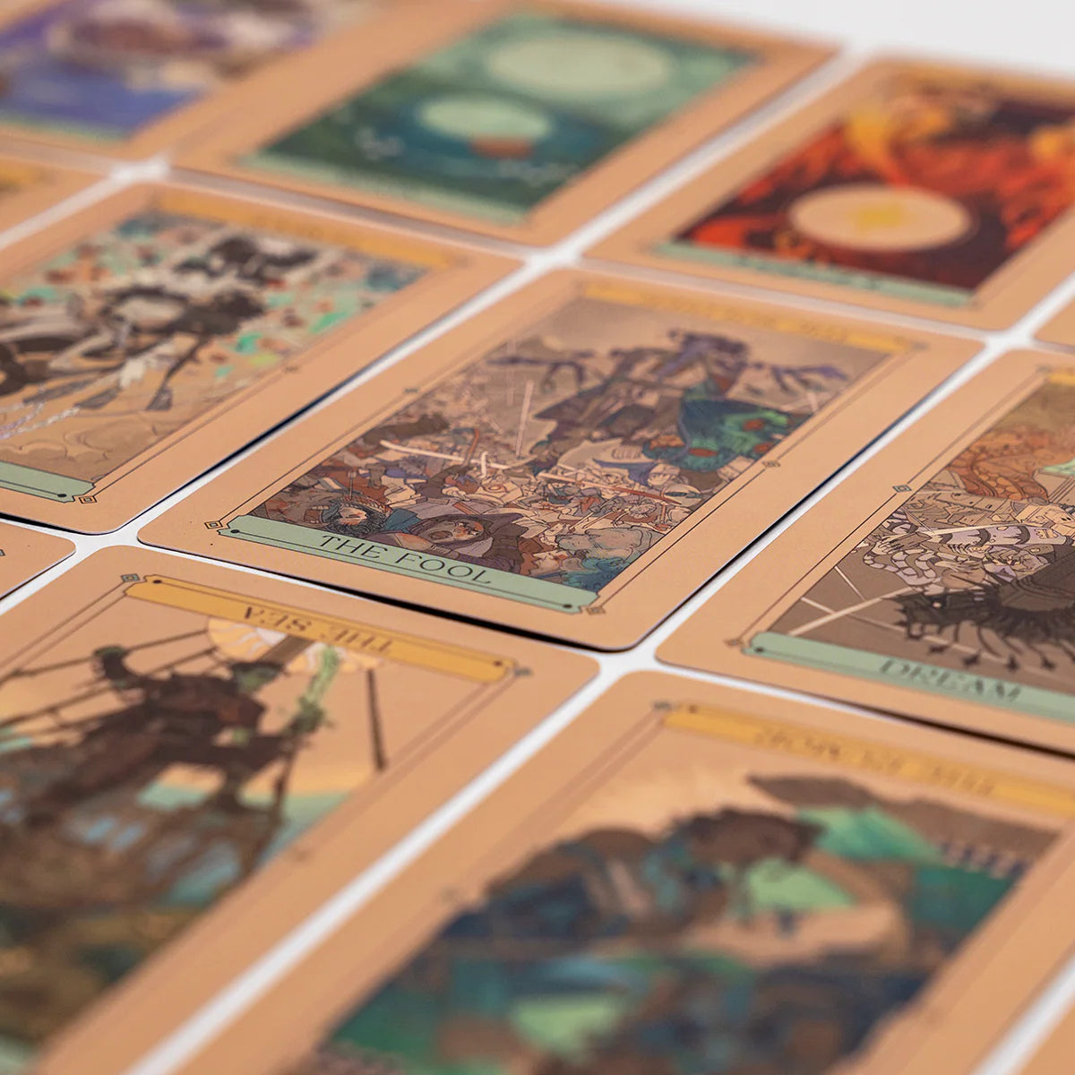 Mollymauk Tealeaf (and Jester Lavorre) Oracle of the Moon Deck