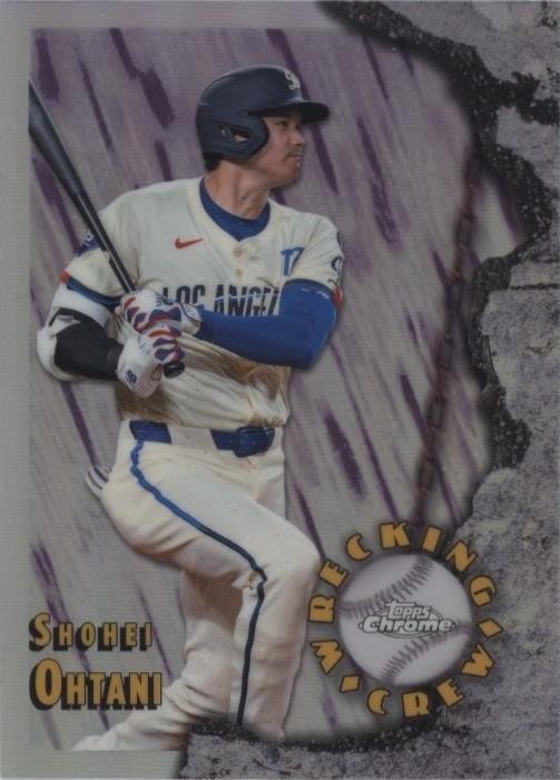 Alternate view of Shohei Ohtani Wrecking Crew #WC-2 for the Los Angeles Dodgers