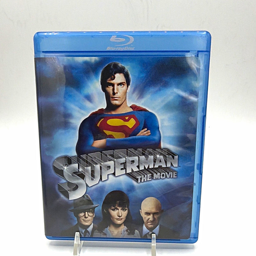 Front of Superman: The Movie Blu-ray featuring Christopher Reeve as Superman