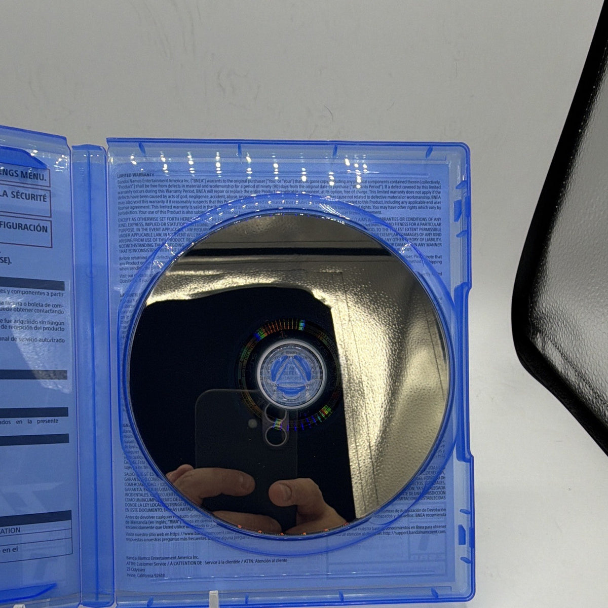Tekken 8 PlayStation 5 game disc inside the original case