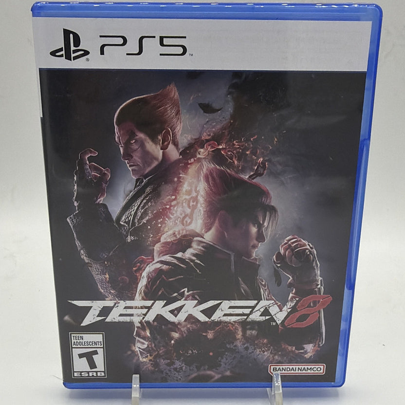 Front of Tekken 8 game case for Sony PlayStation 5