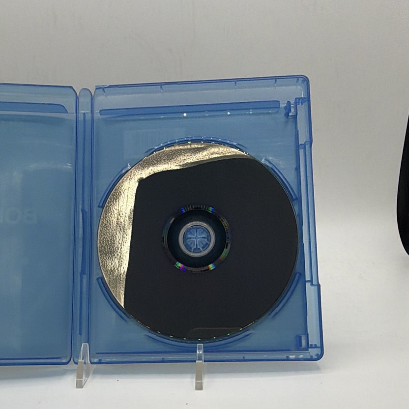 Reflective read side of the single The Bourne Ultimatum Blu-ray + DVD disc