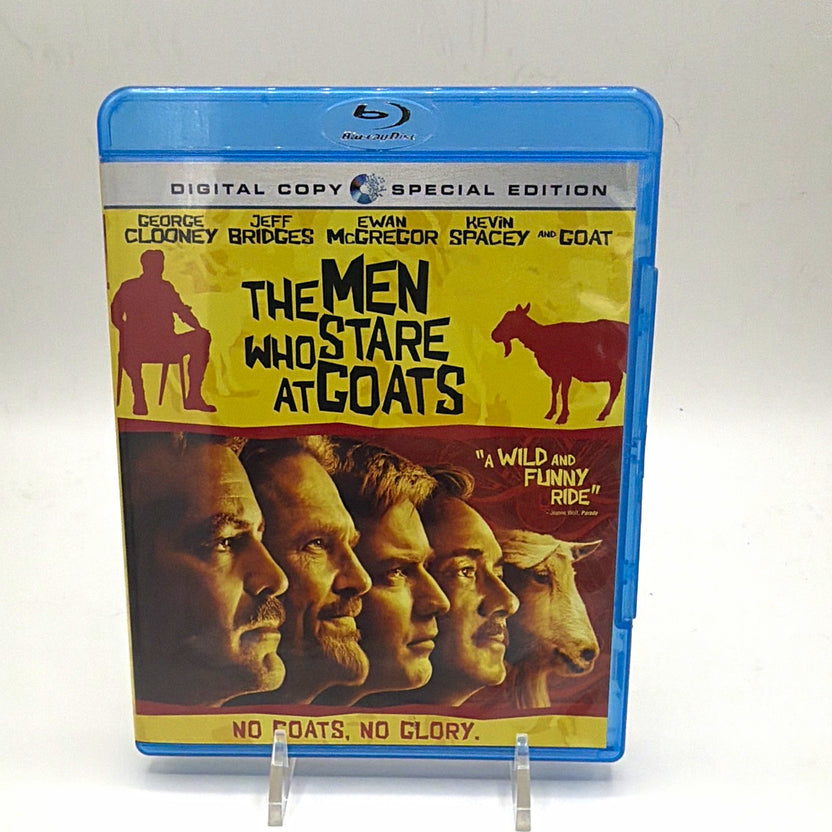 Front of The Men Who Stare at Goats Blu-ray and DVD Digital Copy Special Edition starring George Clooney