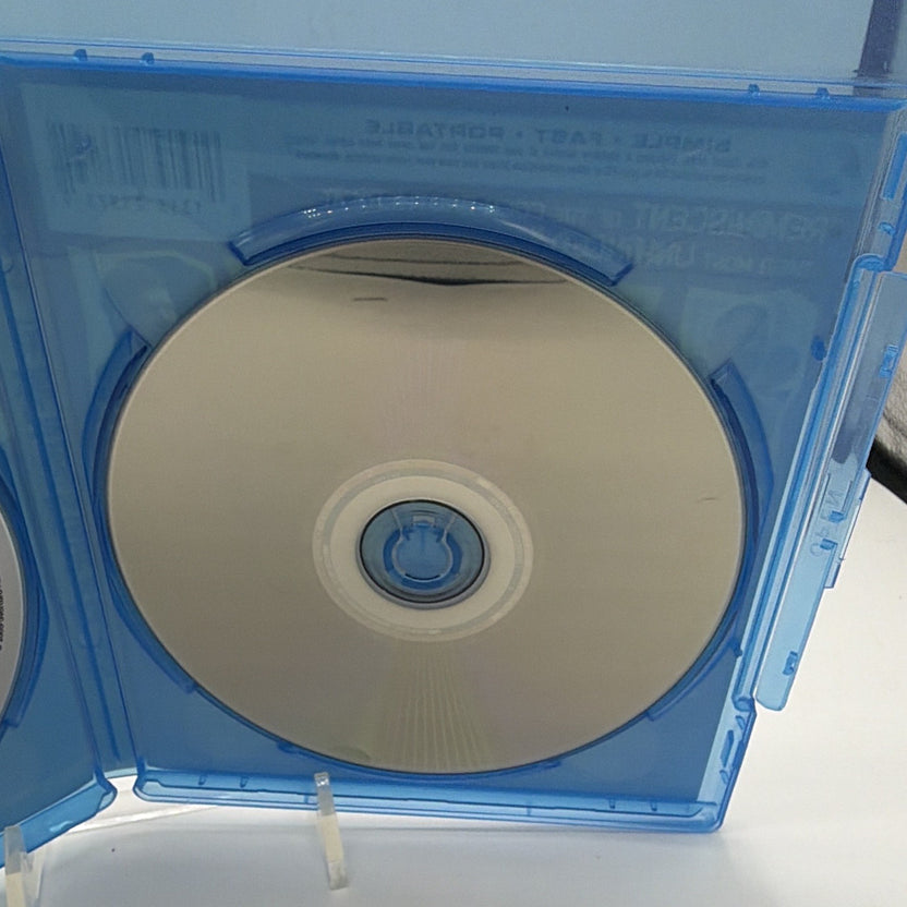 Reflective read side of The Men Who Stare at Goats Blu-ray disc