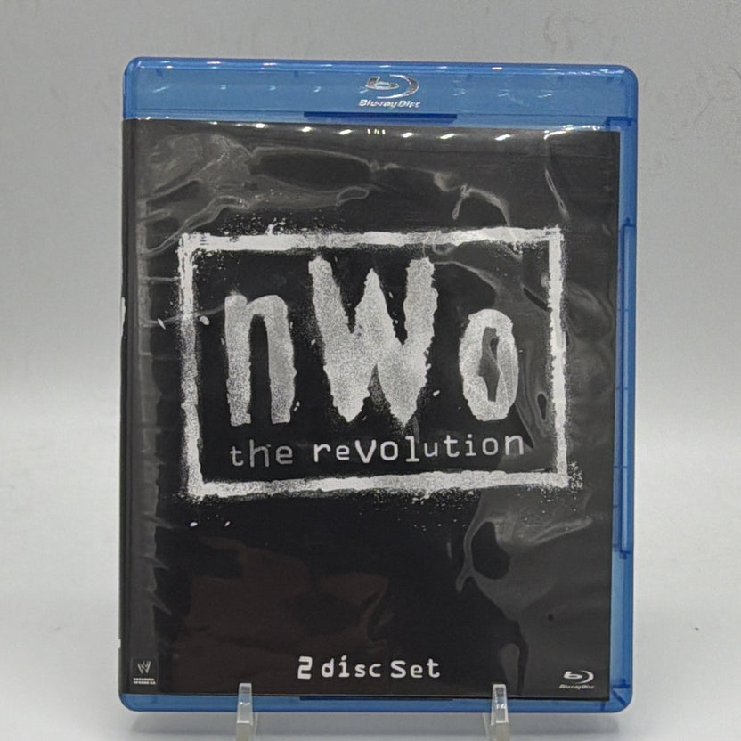 Front of pre-owned WWE nWo: The Revolution 2012 Blu-ray 2-disc set