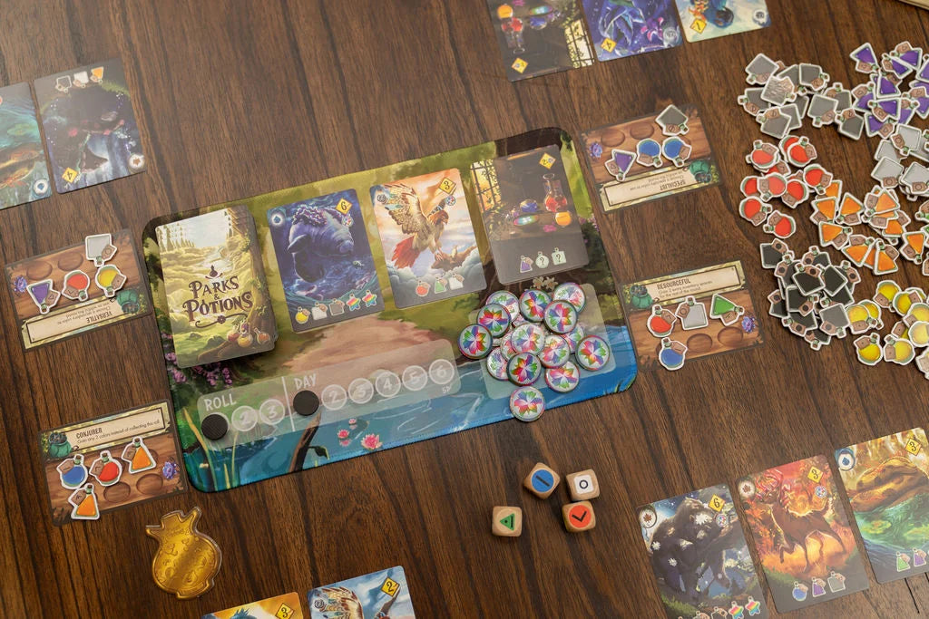 Parks & Potions -Potion Crafting Dice Game (1–5 Players)