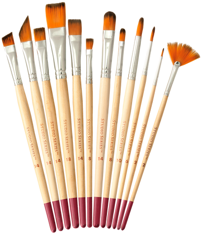 Studio Series Artist's Paintbrush Set of 12
