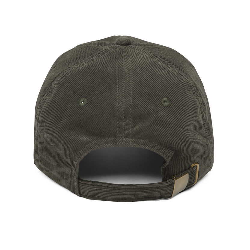 and pride hat, lgbtq corduroy cap, pride embroidered hat, queer and questioning cap, rogue and rye pride, inclusive pride apparel, outright international donation, and hat message, unstructured low profile cap, soft corduroy hat, queer pride gear, gender inclusive pride, thoughtful pride gift, adjustable pride cap, rogue and rye hat, embroidered message hat, live outside the binary, pride fashion statement, soft cotton pride hat