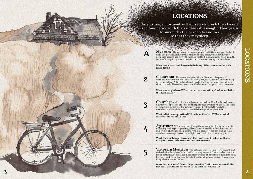 Whispers in the Walls 2e – Solo Horror Journaling RPG