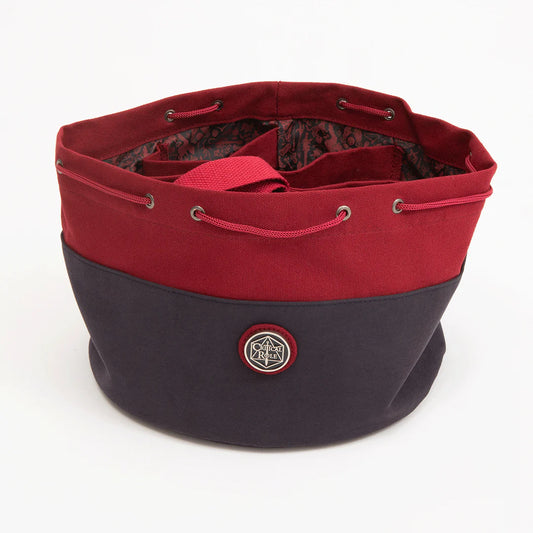 laura bailey’s dice bag of hoarding, critical role dice bag, oversized dice bag, laura bailey dice bag, crimson dice bag critical role, the dice bag dungeon, custom dice bag with pockets, critical role dice storage, rpg dice bag with compartments, tabletop gaming accessories, padded dice bag, dice bag of holding v4, dice hoarding bag, dice bag with campaign lining, savanna mayer well dipper art
