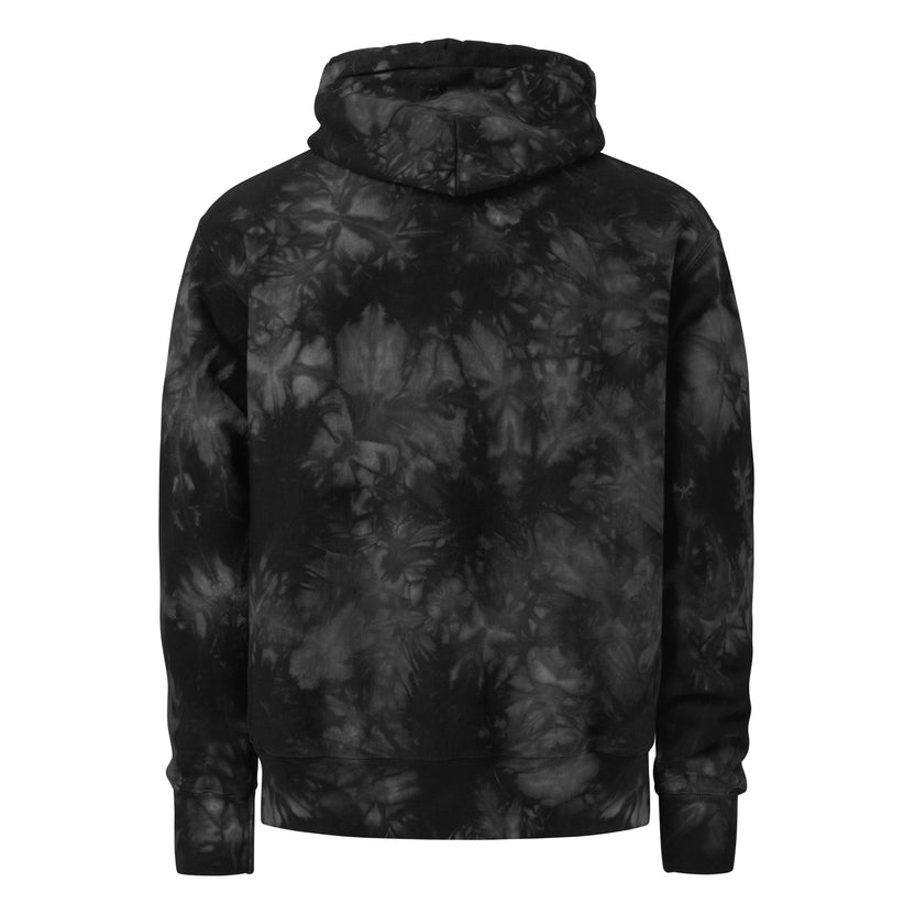 rogue and rye tie-dye hoodie, battle axe champion hoodie, fantasy streetwear, unisex tie-dye gamer hoodie, reverse weave fleece sweatshirt, rpg themed hoodie, rogue and rye merch, champion battle axe hoodie, heavy fleece game night hoodie, tie-dye hoodie for adventurers, embroidered champion fantasy hoodie, shrink-resistant hoodie, unique pattern champion sweatshirt