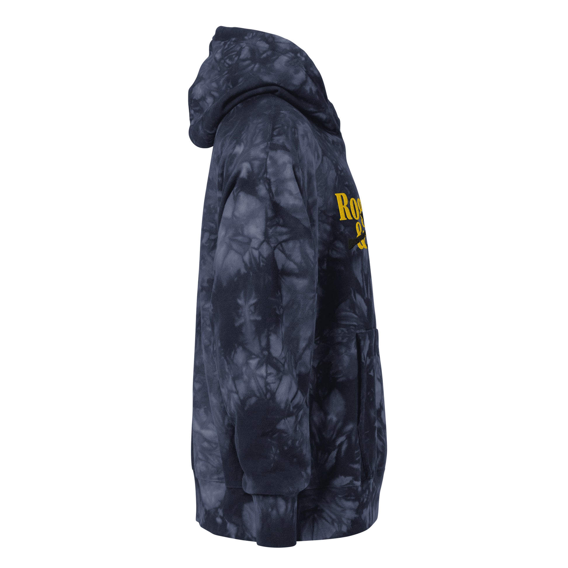 rogue and rye tie-dye hoodie, battle axe champion hoodie, fantasy streetwear, unisex tie-dye gamer hoodie, reverse weave fleece sweatshirt, rpg themed hoodie, rogue and rye merch, champion battle axe hoodie, heavy fleece game night hoodie, tie-dye hoodie for adventurers, embroidered champion fantasy hoodie, shrink-resistant hoodie, unique pattern champion sweatshirt