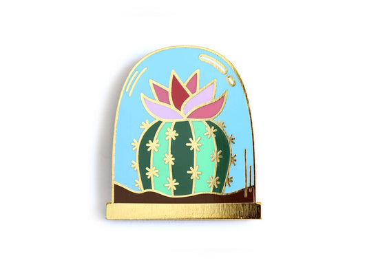 cactus needleminder, enamel magnetic needle holder, succulent needle minder, embroidery hoop accessories, cross-stitch needle magnet, rare earth magnet sewing tool, cute cactus stitch marker, desert-themed embroidery gift, needle organizer for stitchers