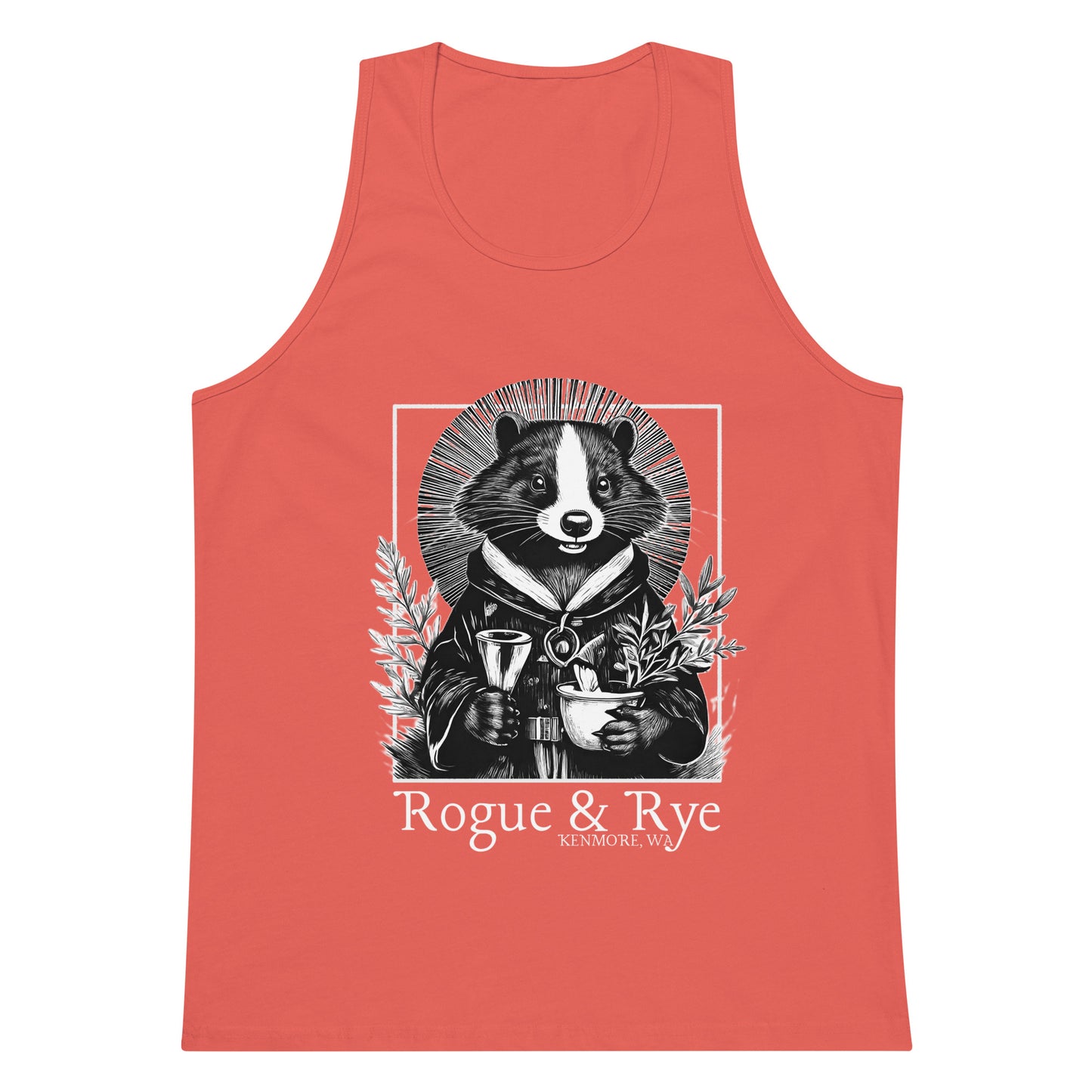 cleric tank top, dark fantasy tank, rogue and rye apparel, rpg character tank, unisex gaming shirt, breathable cotton tank, relaxed fit workout top, medieval inspired tank, soft durable tank for adventurers, premium fantasy tank, everyday wear for gamers