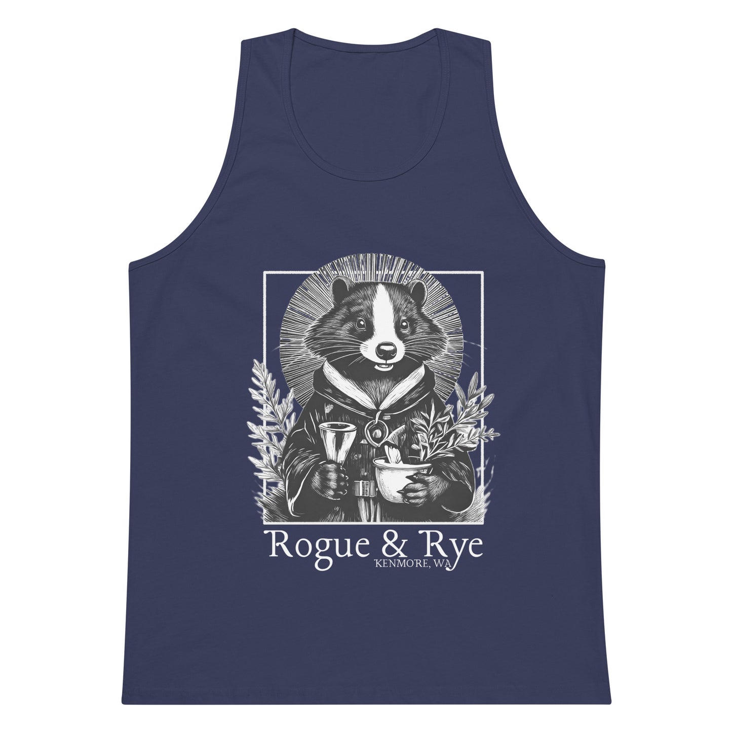 cleric tank top, dark fantasy tank, rogue and rye apparel, rpg character tank, unisex gaming shirt, breathable cotton tank, relaxed fit workout top, medieval inspired tank, soft durable tank for adventurers, premium fantasy tank, everyday wear for gamers