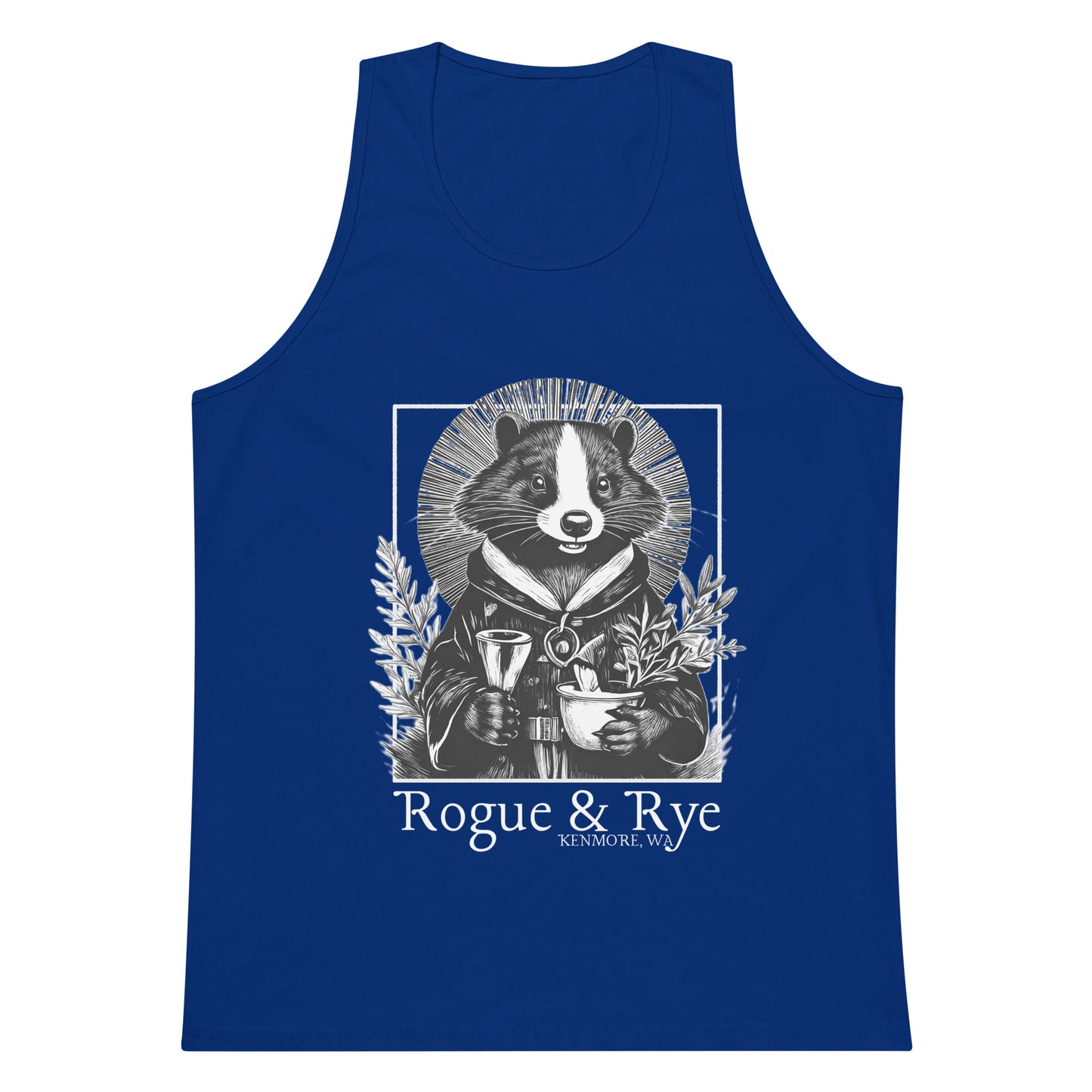 cleric tank top, dark fantasy tank, rogue and rye apparel, rpg character tank, unisex gaming shirt, breathable cotton tank, relaxed fit workout top, medieval inspired tank, soft durable tank for adventurers, premium fantasy tank, everyday wear for gamers