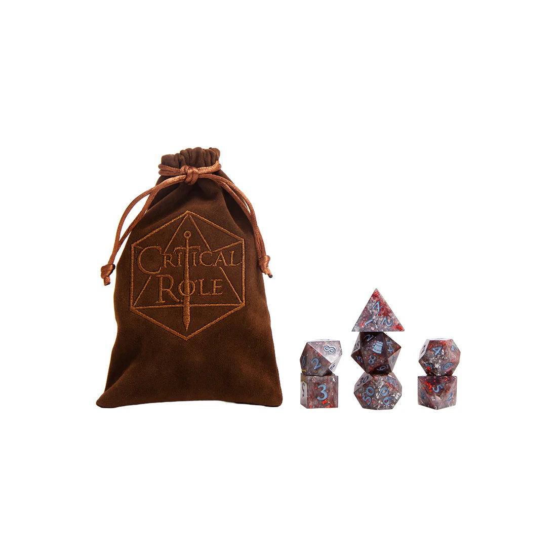 Critical Role Champion Dice Set: Grog Strongjaw