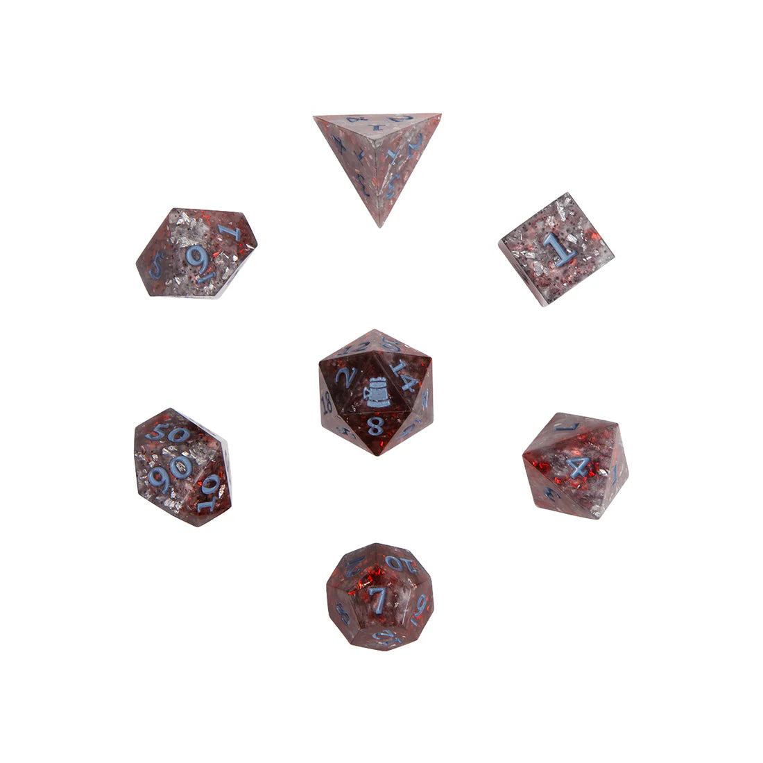Critical Role Champion Dice Set: Grog Strongjaw