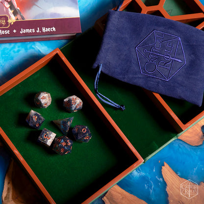 Critical Role Champion Dice Set: Percival Fredrickstein Von Musel Klossowski De Rolo III