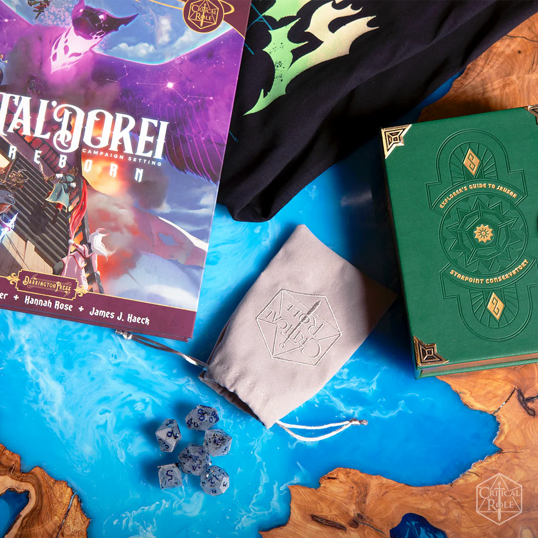 Critical Role Champion Dice Set: Yasha Nydoorin