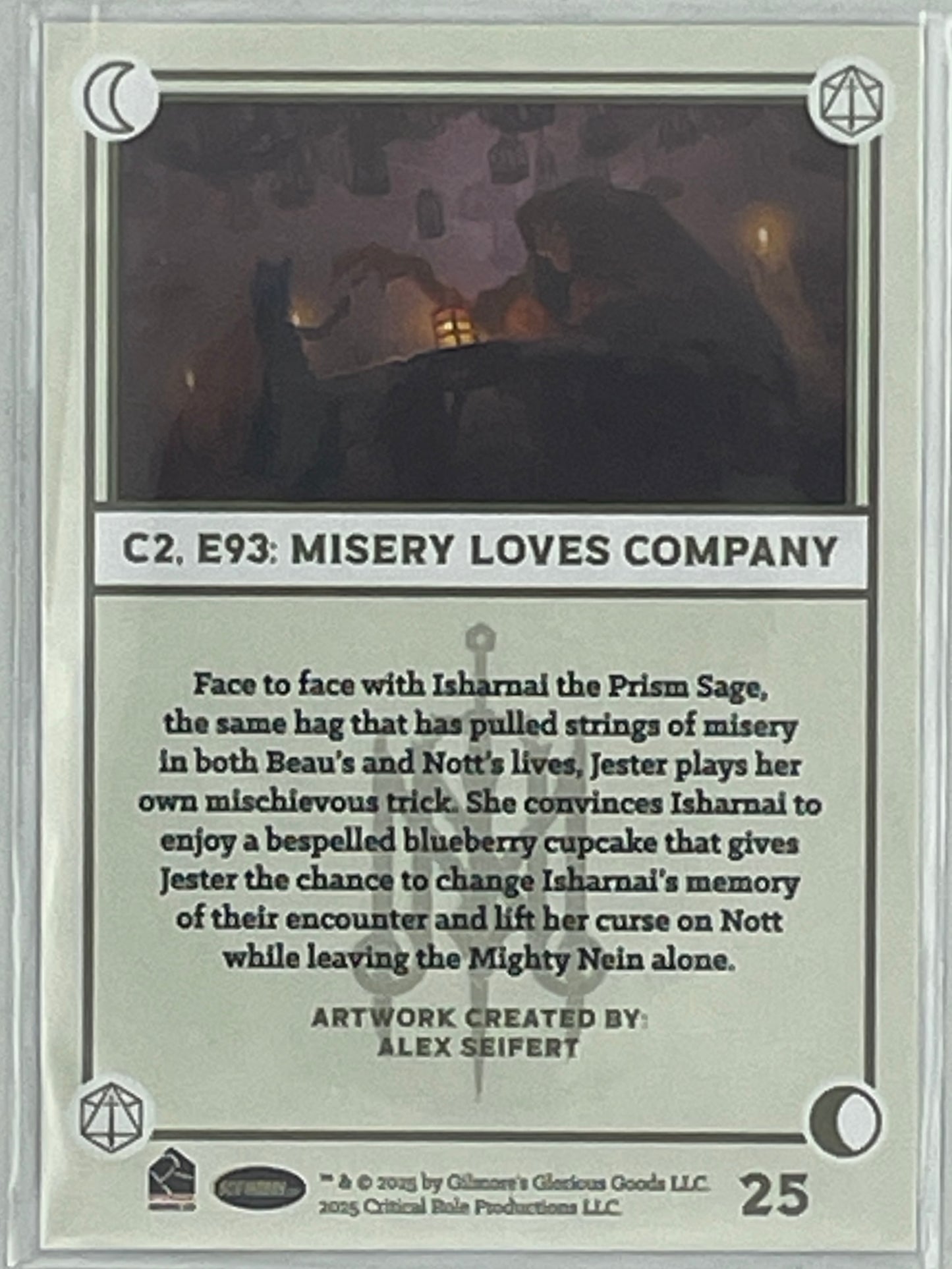 Collectible Critical Role 10th Anniversary Trading Cards full base-card set featuring beautiful artwork representing characters and moments from the series perfect for tabletop RPG fans and card collectors