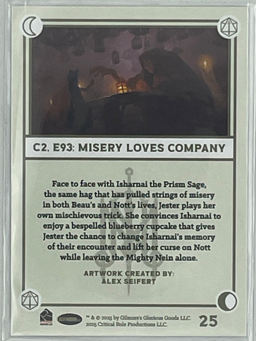 Collectible Critical Role 10th Anniversary Trading Cards full base-card set featuring beautiful artwork representing characters and moments from the series perfect for tabletop RPG fans and card collectors