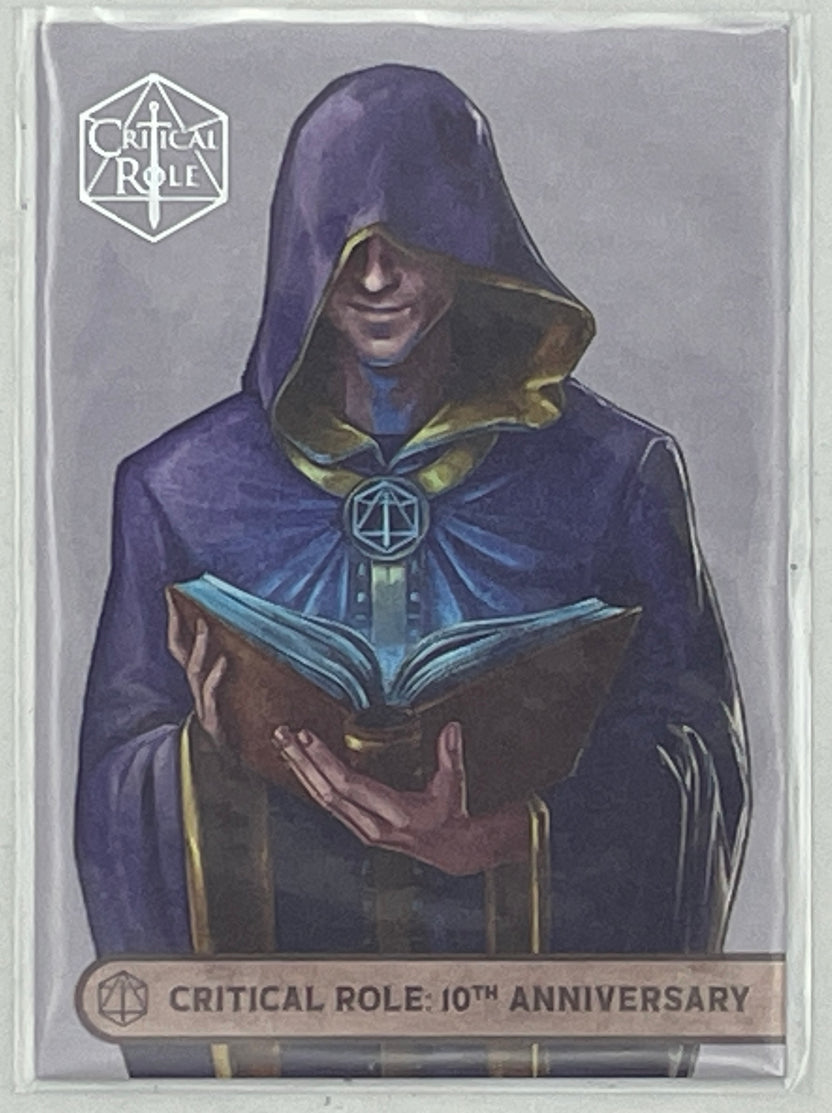 Collectible Critical Role 10th Anniversary Trading Cards full base-card set featuring beautiful artwork representing characters and moments from the series perfect for tabletop RPG fans and card collectors