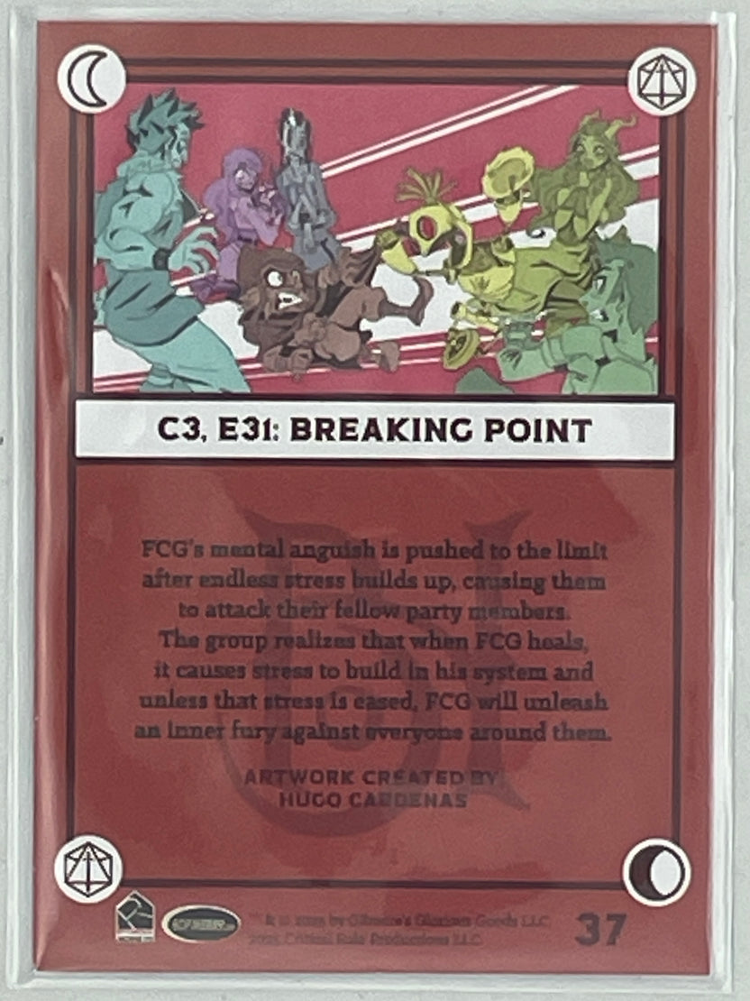 Collectible Critical Role 10th Anniversary Trading Cards full base-card set featuring beautiful artwork representing characters and moments from the series perfect for tabletop RPG fans and card collectors