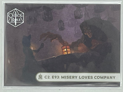 Collectible Critical Role 10th Anniversary Trading Cards full base-card set featuring beautiful artwork representing characters and moments from the series perfect for tabletop RPG fans and card collectors