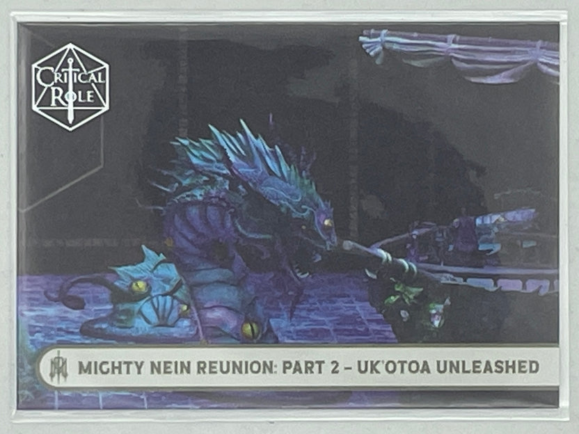 Collectible Critical Role 10th Anniversary Trading Cards full base-card set featuring beautiful artwork representing characters and moments from the series perfect for tabletop RPG fans and card collectors