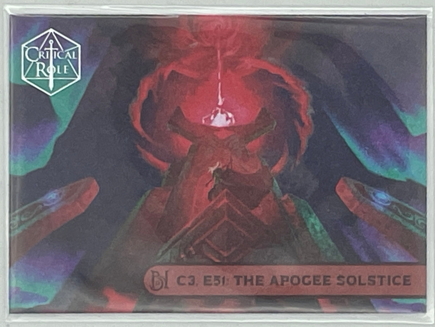 Collectible Critical Role 10th Anniversary Trading Cards full base-card set featuring beautiful artwork representing characters and moments from the series perfect for tabletop RPG fans and card collectors