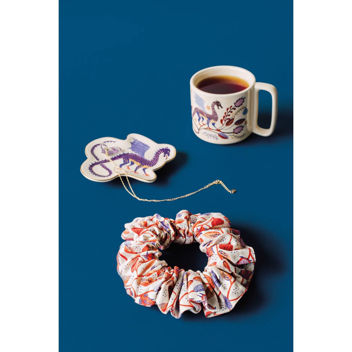 ember midi mug, dragon mug, stoneware mug, Danica Studio mug, illustrated mug, 11 oz mug, everyday coffee mug, tea mug, giftable kitchenware