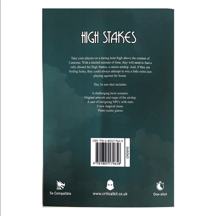 High Stakes – 5e One-Shot Adventure