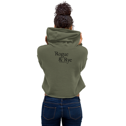 druid crop hoodie, cropped fantasy hoodie, RPG inspired hoodie, D&D druid fashion, women’s cropped hoodie, Rogue & Rye apparel, cozy nerdy hoodie, tabletop RPG hoodie, fantasy adventure clothing, druid character hoodie