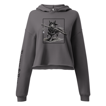 druid crop hoodie, cropped fantasy hoodie, RPG inspired hoodie, D&D druid fashion, women’s cropped hoodie, Rogue & Rye apparel, cozy nerdy hoodie, tabletop RPG hoodie, fantasy adventure clothing, druid character hoodie