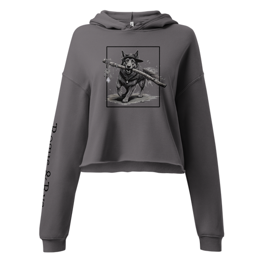 druid crop hoodie, cropped fantasy hoodie, RPG inspired hoodie, D&D druid fashion, women’s cropped hoodie, Rogue & Rye apparel, cozy nerdy hoodie, tabletop RPG hoodie, fantasy adventure clothing, druid character hoodie
