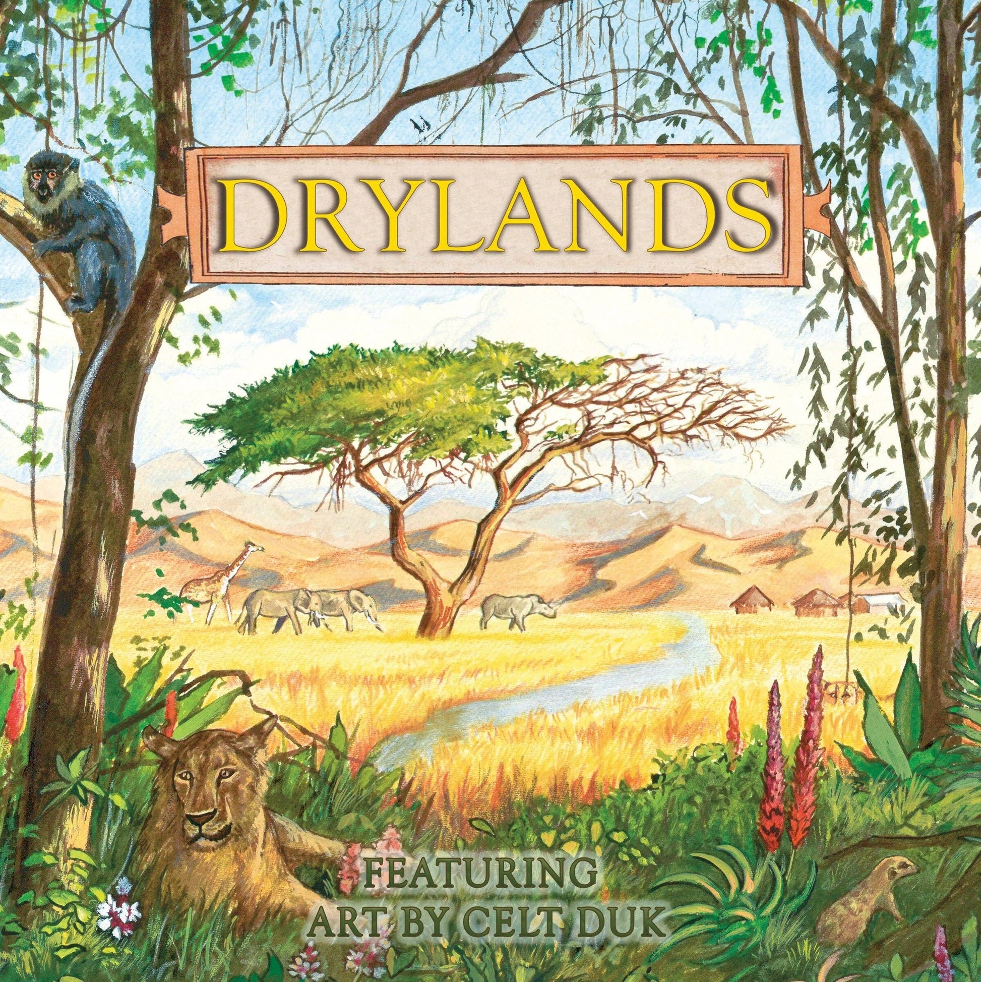 Drylands board game, Great Green Wall game, desertification strategy game, Sahel Africa educational game, environmental board games, two-player abstract strategy game, Othello-style eco game, games about ecosystems, land management board game, Reversi-style game with nature theme