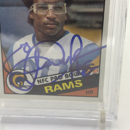 Eric Dickerson 1984 Topps Auto Autograph Rookie RC Rams #280 BGS Authentic