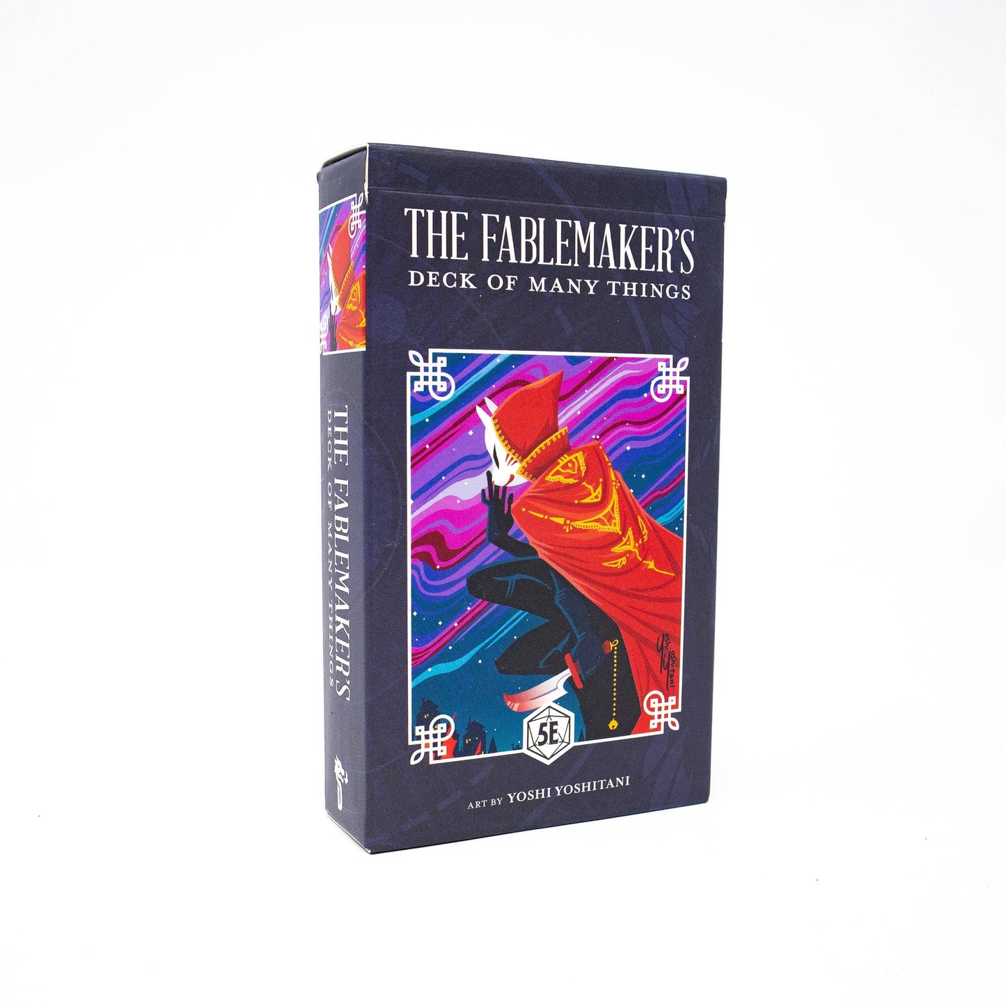 fablemakers deck of many things, oracle deck dnd, yoshi yoshitani artwork, hit point press deck, expanded deck of many things, 5e magic item deck, overworld underworld deck, dnd fate deck, divination style oracle for 5e, beautifully illustrated tarot style deck, dnd accessory cards, rogue & rye tabletop collection, symbolism interpretation deck, non-foil oracle deck