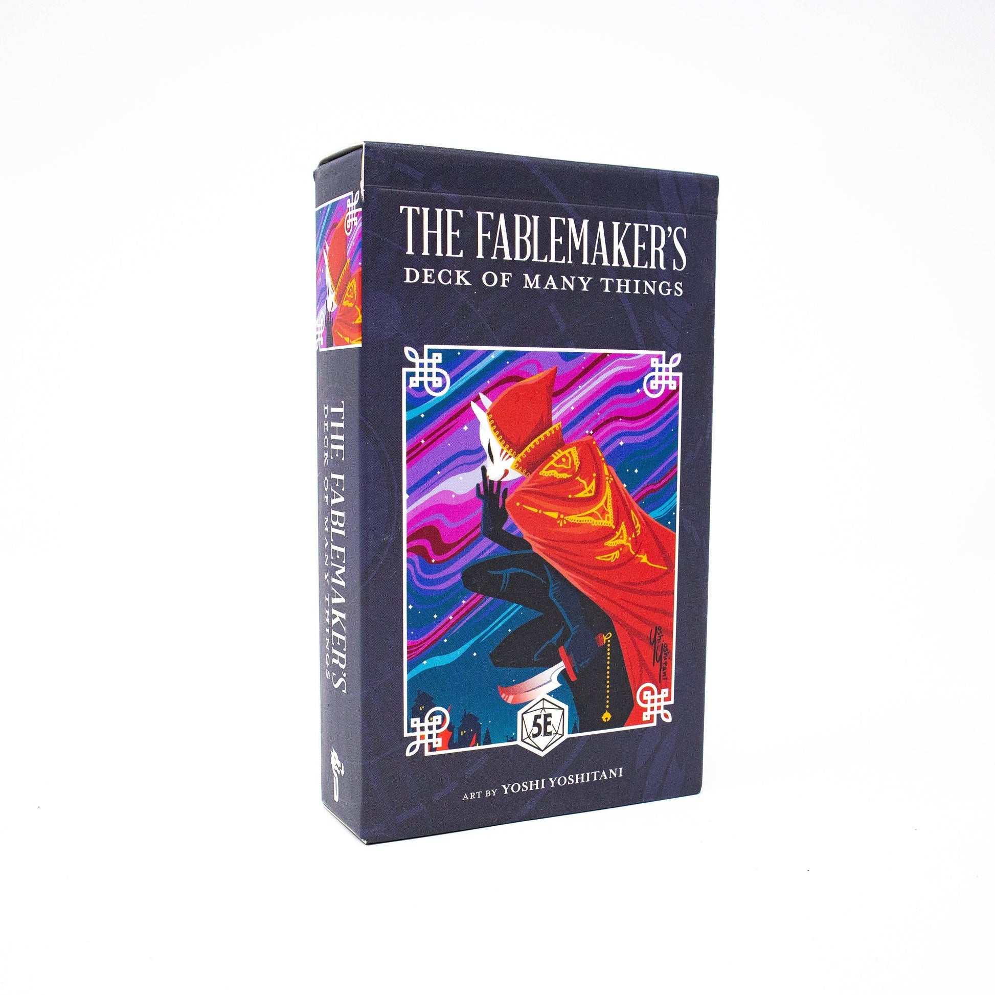 fablemakers deck of many things, oracle deck dnd, yoshi yoshitani artwork, hit point press deck, expanded deck of many things, 5e magic item deck, overworld underworld deck, dnd fate deck, divination style oracle for 5e, beautifully illustrated tarot style deck, dnd accessory cards, rogue & rye tabletop collection, symbolism interpretation deck, non-foil oracle deck