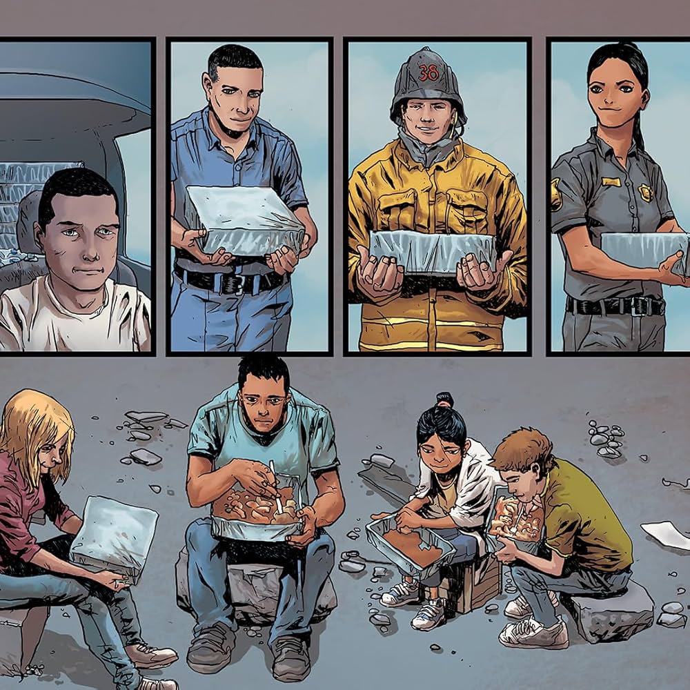 Feeding Dangerously graphic novel
Jose Andres World Central Kitchen book
Mike Mignola exclusive cover comic
TKO Studios limited edition comic
graphic nonfiction humanitarian book
Steve Orlando Alberto Ponticelli comic
collectible graphic novels preowned
World Central Kitchen illustrated book