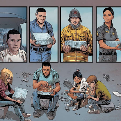 Feeding Dangerously graphic novel
Jose Andres World Central Kitchen book
Mike Mignola exclusive cover comic
TKO Studios limited edition comic
graphic nonfiction humanitarian book
Steve Orlando Alberto Ponticelli comic
collectible graphic novels preowned
World Central Kitchen illustrated book