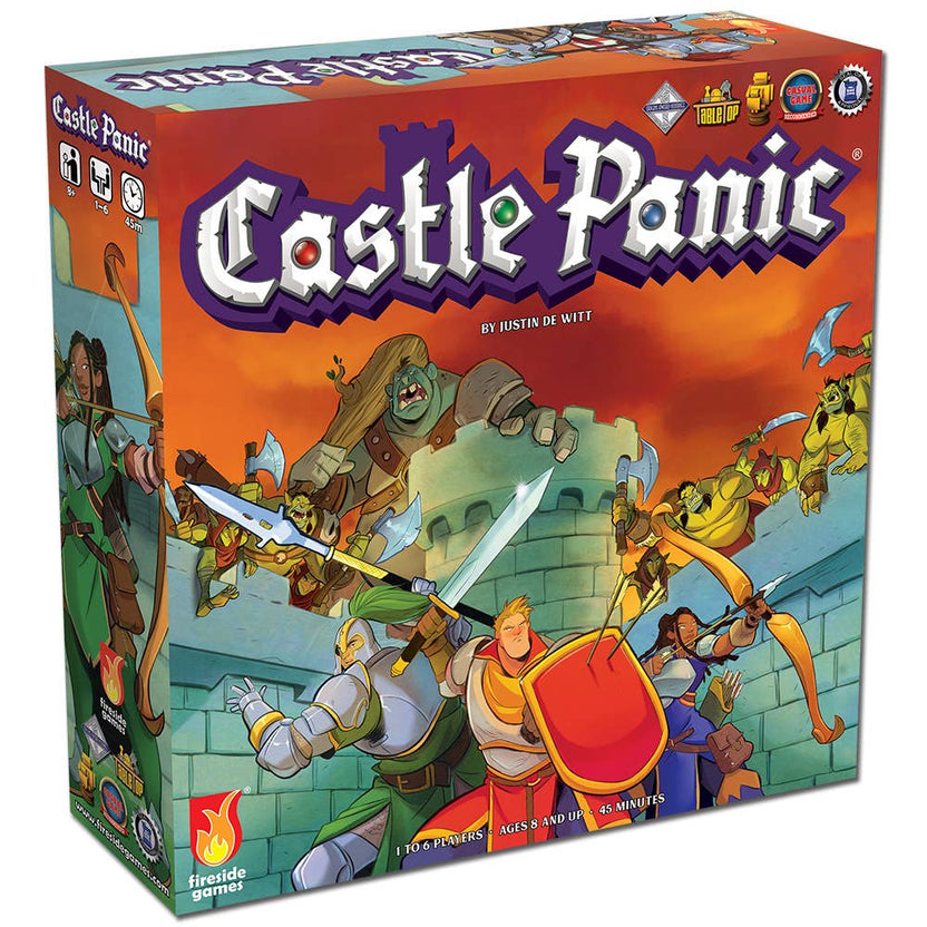 Castle Panic Second Edition

Castle Panic board game

Fireside Games Castle Panic

cooperative tower defense board game

co-op strategy board game

1 to 6 player board game
award winning cooperative board game

family friendly cooperative board game

defend the castle board game

cooperative game with card trading

tower defense tabletop game

cooperative game night strategy game

board game where you win together