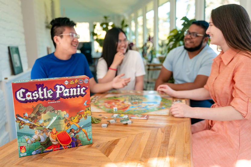Castle Panic Second Edition

Castle Panic board game

Fireside Games Castle Panic

cooperative tower defense board game

co-op strategy board game

1 to 6 player board game
award winning cooperative board game

family friendly cooperative board game

defend the castle board game

cooperative game with card trading

tower defense tabletop game

cooperative game night strategy game

board game where you win together