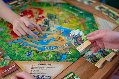 Castle Panic Second Edition

Castle Panic board game

Fireside Games Castle Panic

cooperative tower defense board game

co-op strategy board game

1 to 6 player board game
award winning cooperative board game

family friendly cooperative board game

defend the castle board game

cooperative game with card trading

tower defense tabletop game

cooperative game night strategy game

board game where you win together