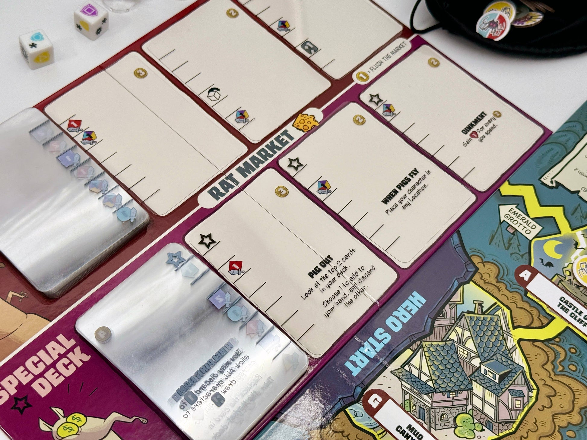 Ham Helsing board game

Fireside Games Ham Helsing

cooperative adventure board game

co-op board game

monster hunting board game

graphic novel board game
cooperative board game with character upgrades

card crafting board game

transparent upgrade cards board game

team-based adventure game

defend locations from minions board game

cooperative strategy game for game night

spooky humorous adventure board game