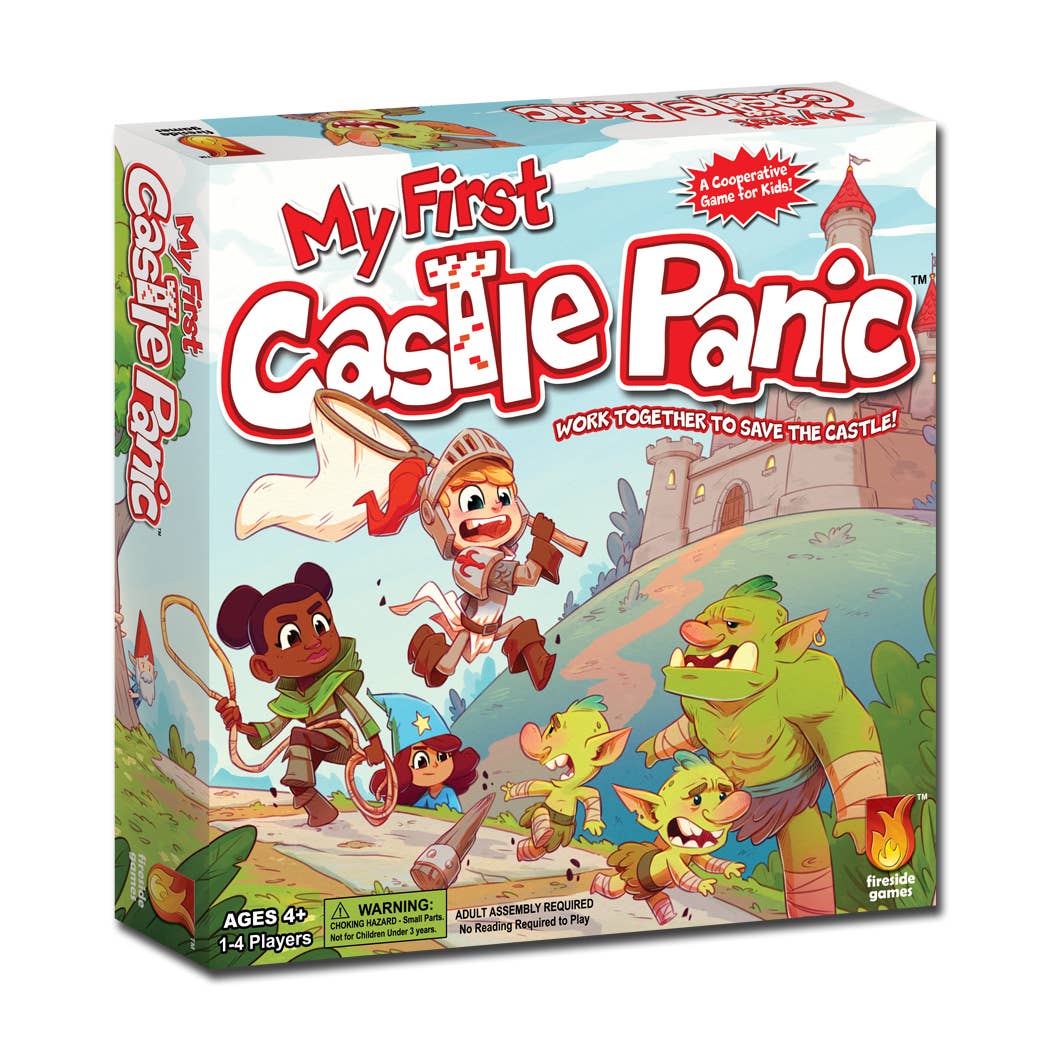 My First Castle Panic board game

Fireside Games My First Castle Panic

preschool board game

cooperative kids board game

no reading required game

color and shape matching game

Long-tail / intent keywords

cooperative preschool game for ages 3+

board game that teaches turn taking

first strategy game for kids

matching and problem solving game for preschoolers

family game night for young kids

screen free gift for preschoolers

easy kids game cooperative play